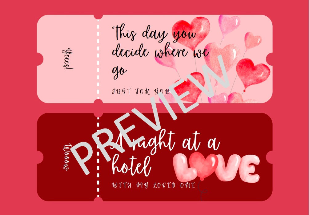 Valentines Digital Coupons